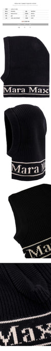MAXMARA 23FW GONG Woll-Balaclava Schwarz 2345761133 008 63808484 [P]