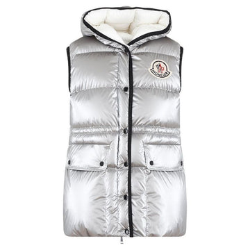 MONCLER ヘラ パディングベスト シルバー 1A000 53 596T2 915 108191954
