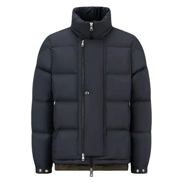 Moncler 24FW MAKIAN Short Down Jacket Black Dark Navy 1A002 40 54A81 999 108191821