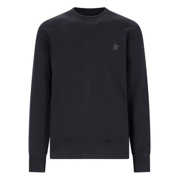 GOLDEN GOOSE ロゴプリントマンツーマン ブラック GMP01223 P000525 90100 76761495