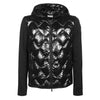 MONCLER 24FW Strick-Mix Steppjacke Schwarz 9B000 24 M1121 999 108191739 [P]