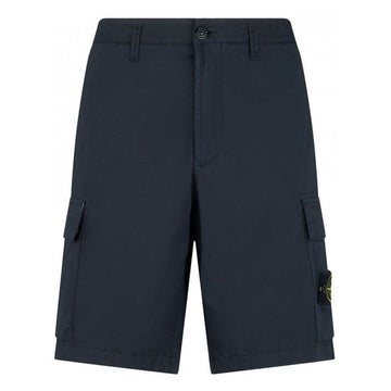 STONE ISLAND Stone 23FW Wappen Cargo Shorts Navy 1015L0803 A0020 56990725