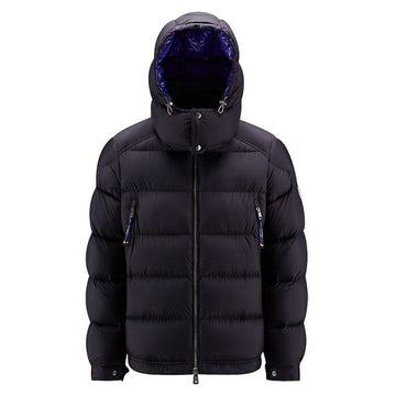 MONCLER POIRIER フードパディングジャケット ネイビー 46 549SK 779 108191694