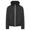 MONCLER クレイアー バッグロゴプリント フードジャケット ブラック 1A000 98 54A91 999 76271475 [P]