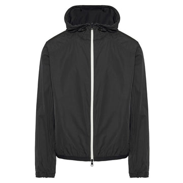 Moncler 24SS CLAPIER Back Logo Printing Hooded Jacket Black 1A000 98 54A91 999 76271475