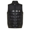 MONCLER 24SS CERCES Logo-Patch Steppweste Schwarz 1A000 58 595ZJ 999 76271474 [P]