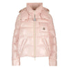 MONCLER 24SS ANDRO Logo-Patch Steppjacke Pink 1A000 02 597EU 519 76271460 [P]
