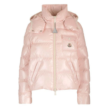 Moncler 24SS ANDRO Logo Patch Padded Jacket Pink 1A000 02 597EU 519 76271460