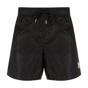 Moncler Logo Patch Swim Short Pants Black J1 091 2C000 04 53326 999 76271456