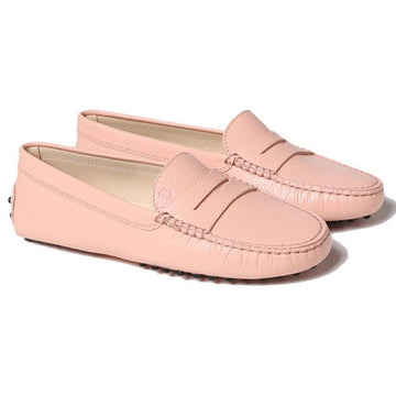 TODS 23FW レディース ゴミニ モカシン ドライビングシューズ ピンク M037 54355751