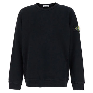 Stone Island Stone 24FW Patch Fleece Sweatshirt Black 811562420 V0029 103386509