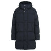 STONE ISLAND Stone 24FW Wappen Garment Dyed Crinkle Lapels Lange Daunenjacke Navy 811570123 V0020 103385929 [P]