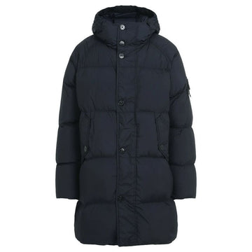 STONE ISLAND ストーン 24FW ワッペン ガーメントダイ クランキングルパンツ ロングダウン ネイビー 811570123 V0020 103385929