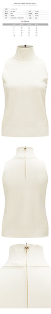 MAXMARA NERO ärmelloses Top Ivory 2313660339 001 60317205 [P]