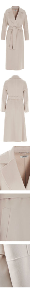 MAXMARA Wollmantel ELISA in Ivory 2390110231 099 54356230 [P]