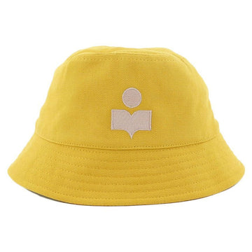 Isabel Marant 24SS Haley Logo Embroidered Bucket Hat Yellow Ecru A3C05A YWEC 76994409