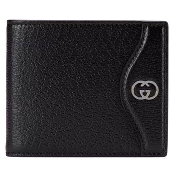 Gucci Interlocking Wallet Black 23FW 54361355