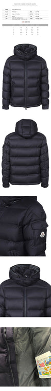 MONCLER モンクレール MONTGENEVRE ウールパディングジャケット ネイビー 1A537 00 54272 742 103429950 [P]