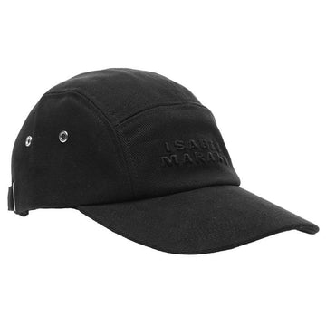 ISABEL MARANT 23FW TEDJI Logo Stickerei Baseballmütze Schwarz A2C08A BKBK 59678425
