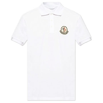 MONCLER Polo-Shirt Weiß 8A000 05 89A16 00A 103429050