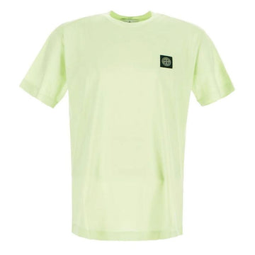 Stone Island Stone 23FW Logo Patch T-Shirt Light Green 101524113 V0052 53657054