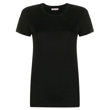 Moncler Women's Round T-Shirt Black 8C732 00 V8058 999 101445295