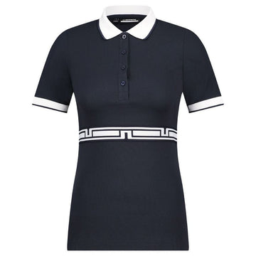 J Lindeberg 23SS BELINA Polo Shirt Navy GWJT08095 6855 52860936