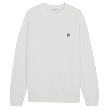 Maison Kitsune Fox Head Patch Sweatshirt Ecru GM00333KM0002 P700 58896985