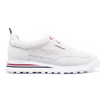 Thom Browne 23FW Shearling Tech Runner Sneakers White MFD239A L0010 100 74953540