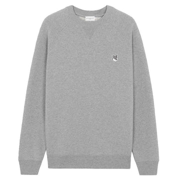 Maison Kitsune Fox Head Patch Sweatshirt Gray Melange GM00333KM0002 H150 58896976