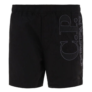 CP COMPANY Big Logo Schwimmshorts Schwarz 14CMBW214A 006369G 999 52099845