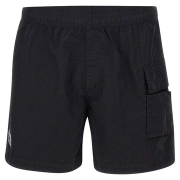 CP COMPANY Schwarze Logo-Patch Schwimmshorts CP 23SS 14CMBW216A 005991G 999 52099841