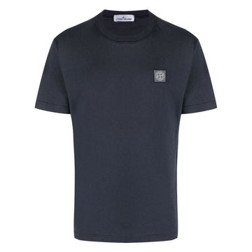 STONE ISLAND Stone Chest-Logo T-Shirt Navy 22SS 761523757 V0020 31514268 [P]