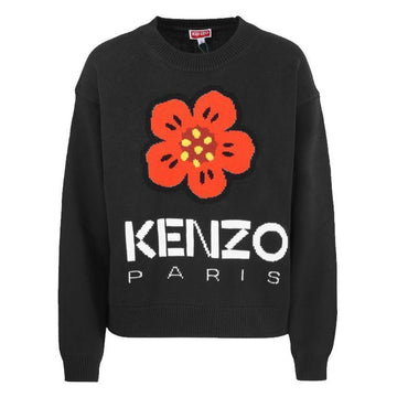 Kenzo Flower Logo Knit Black 2PU380 3LC 99J 50503788