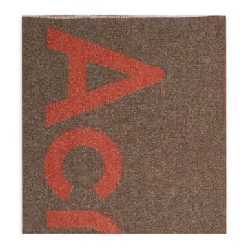 ACNE STUDIOS Acne 23SS TORONTY Logo zweifarbiger Wollschal Brown Rust Orange CA0104 CUR 45907471