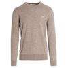 MAISON KITSUNE Patch-Wollstrickpullover Beige-Melange H250 49789954 [P]