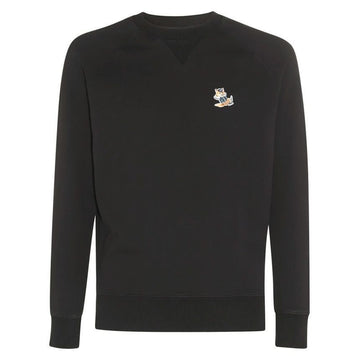 MAISON KITSUNE Dressed Fox Sweatshirt Schwarz KM00304KM0001 P199 45434298