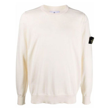 Stone Island Stone 22SS Patch Round Knit Ivory 7615540B2 V0099 30673642