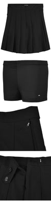 J Lindeberg 23SS ADINA Logo Skirt Black GWSD07818 9999 49244034 [P]