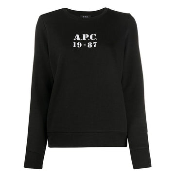 APC 23SS MELISSA Logo Sweatshirt Black COECQ F27610 LZZ 44872922