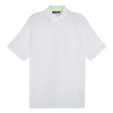 J Lindeberg 23SS TINA TOP Collar T-shirt White GWJT07580 0000 49031147