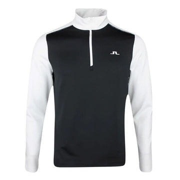 J Lindeberg 23SS TERRY Mid Layer Half-Zip White AMJS07868 0000 49031143