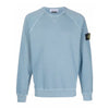 STONE ISLAND Stone 22SS Wappen Patch Sweatshirt Himmelblau 761566360 V0146 30009824 [P]