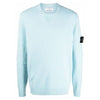 STONE ISLAND Stein 22SS Wappen Rundstrickpullover Aqua 7615548D2 V0044 30009825 [P]