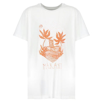 Isabel Marant 23SS ZAFFERH T-Shirt Orange White TS0047HA A1N57H ORWH 44655810