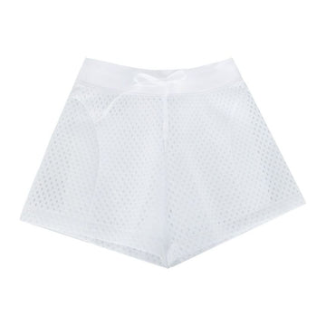 J LINDEBERG メッシュショートパンツ ホワイト AWPA07994 0000 49031106