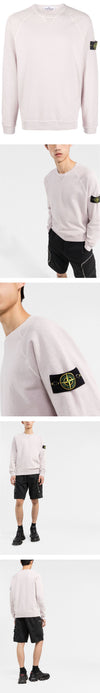 Stone Island Stone 22SS Patch Sweatshirt Light Pink 761566360 V0180 30009877 [P]