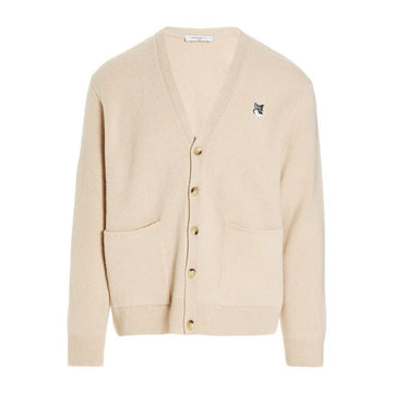 Maison Kitsune 23SS Fox Head Relaxed Fit Cardigan Beige JM00518KT1006 P220 43688444