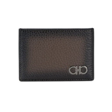 Salvatore Ferragamo Double Gancini Card Holder Brown 23SS 66-A075 0685797 43278451