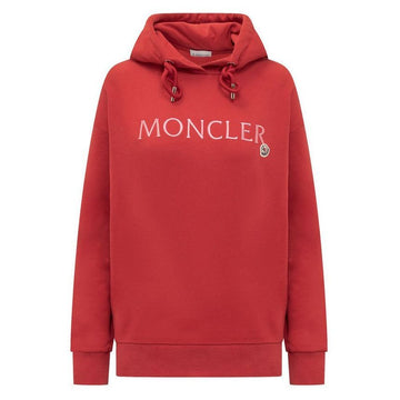 Moncler 23SS Logo Embroidered Hoodie Red 8G000 16 899WC 455 47624845
